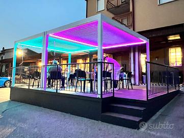 Pergola Bioclimatica 4x3 + Led system