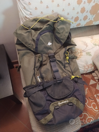 Zaino backpack quechua 70 L