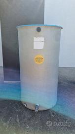 cisterna in vetroresina 400 litri con coperchio