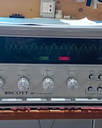 scott 490 amplificatore  made in usa