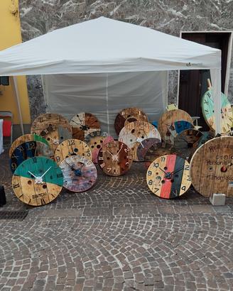 LOTTO completo di orologi artigianali