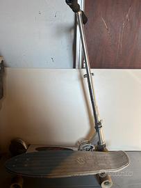Skateboard e monopattino