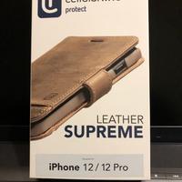 COVER iPhone 12/12 Pro in vera pelle