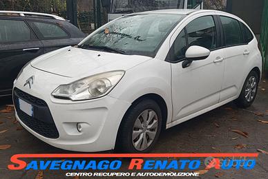 RICAMBI USATI CITROEN C3 1.4 BENZINA 16V 2009-16