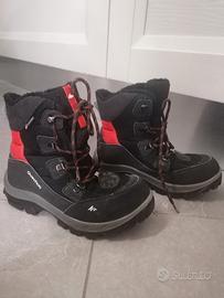 doposci scarponcini bambino 34 trekking neve