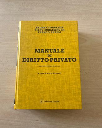 Manuale di Diritto Privato (27esima edizione)