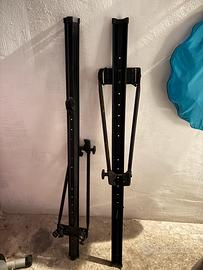 Barre portabici da tetto auto universali, usate.