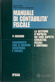 MANUALE DI CONTABILITÀ FISCALE -  IPSOA 2004