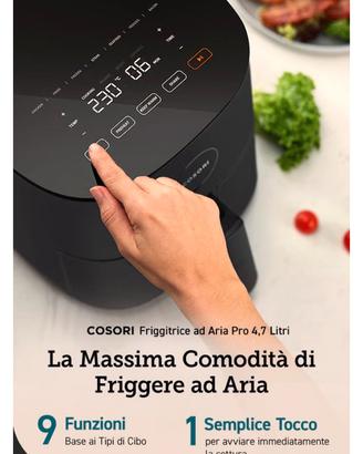 FRIGGITRICE AD ARIA 4,7 litri