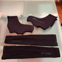 Manicotti e copriscarpe ciclismo PISSEI