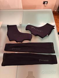 Manicotti e copriscarpe ciclismo PISSEI