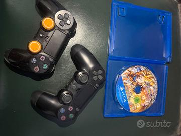PlayStation 4 + 2 Joystick + Giochi 