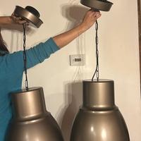 2 lampade Hektar Ikea
