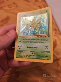 Carta Pokémon Scyther Holo Jungle Vintage