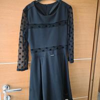 vestito elegante nero artigli 