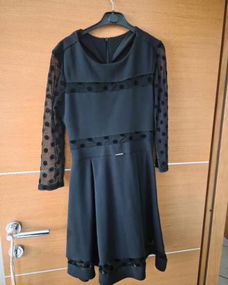 vestito elegante nero artigli 