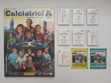 ALBUM CALCIATRICI 2025/2026 + SET COMPLETO FIGURIN