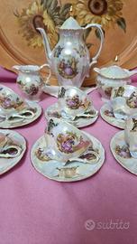 servizio da caffè vintage Bareuther Waldsassen Bav