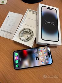 Iphone 14 Pro Nero 256gb Batteria 100% No errore