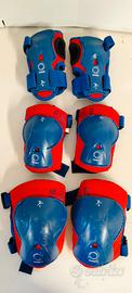 Kit Protezioni Skate/monopattin Oxelo XXS 3-6 anni