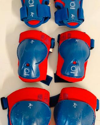 Kit Protezioni Skate/monopattin Oxelo XXS 3-6 anni