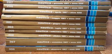 Rivista "NAUTICA" - 1987 - anno XXVI  - 9 numeri