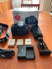 Canon 700d + battery grip