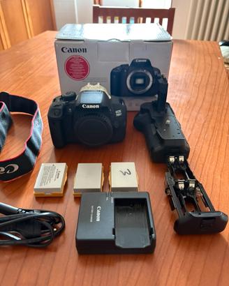 Canon 700d + battery grip