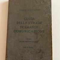 Libro antico Guida delle strade di grande comunica
