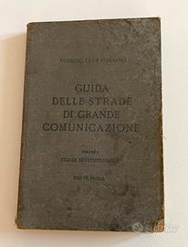 Libro antico Guida delle strade di grande comunica