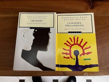 Luca e Francesco Cavalli Sforza 2 saggi