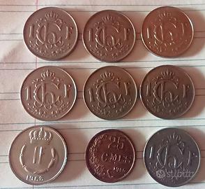 lotto monete Lussemburgo 