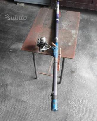 Canna da pesca telescopica in carbonio