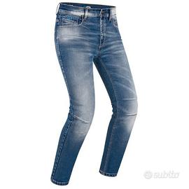 Jeans da moto PMJ Cruise Blu
