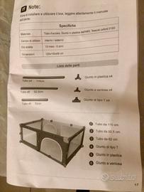 Box large per bambini