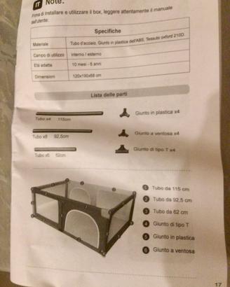 Box large per bambini