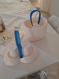 Porta bicchieri e porta tovaglioli