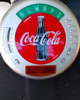 Radio Coca Cola AM-FM con sveglia - Orologio Digit