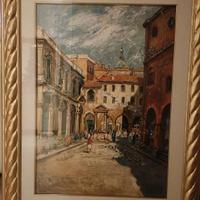 Piazza Mercanti Milano Giovan Francesco Gonzaga 