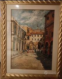 Piazza Mercanti Milano Giovan Francesco Gonzaga 