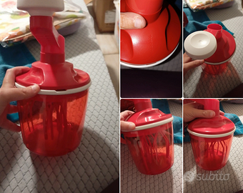 Frullatore Tupperware rosso
