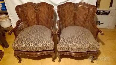 Sedia Poltrona antica vintage