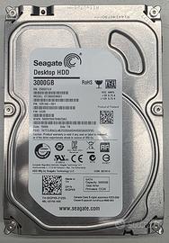 Disco Seagate 3TB st3000dm001 3,5" 7200giri