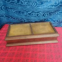 Cofanetto Sctolina Portagioie Antico In Legno E Ot