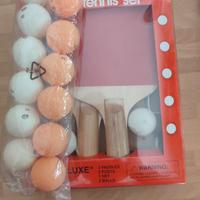 ping pong, tennis da tavolo, set completo
