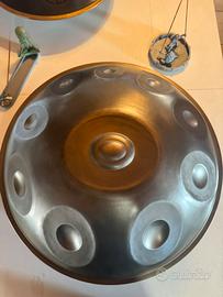 Handpan Re Minore D-Kurd 10 note - Nuovo