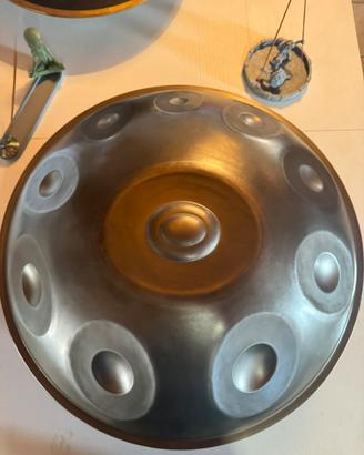 Handpan Re Minore D-Kurd 10 note - Nuovo