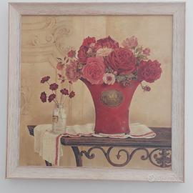 Quadri shabby chic a tema floreale