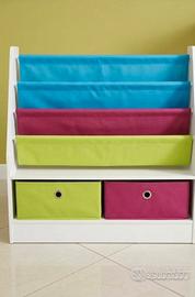 libreria per bambini colorata 