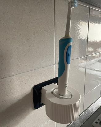 Supporto a muro per alimentatore spazzolino oral-b